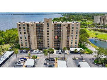 Beautiful high-rise condo building near the water, offering stunning views from private balconies at 2616 Cove Cay Dr # 505, Clearwater, FL 33760