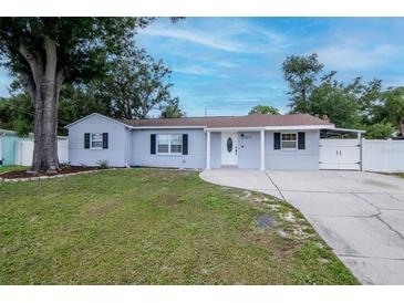 Charming single-story home with a well-maintained lawn, inviting entrance, and driveway at 4317 S Hale Ave, Tampa, FL 33611