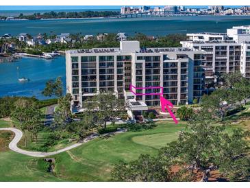 Luxurious multi-story waterfront condo with stunning golf course and ocean views at 4 Belleview Blvd # 305, Belleair, FL 33756