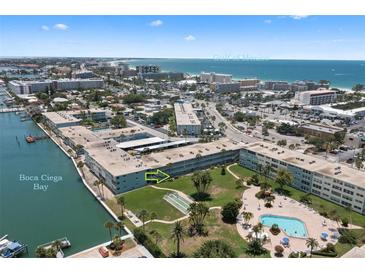Enjoy amazing views of Boca Ciega Bay and Gulf of Mexico from this beautiful condo complex at 6201 2Nd E St # 73, St Pete Beach, FL 33706