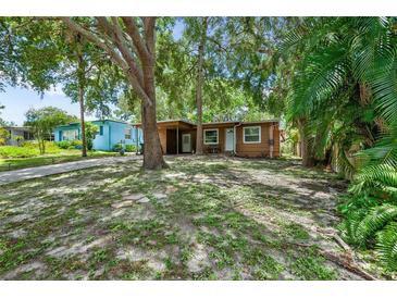 House exterior view from the front yard at 4984 Oxford N Ave, St Petersburg, FL 33710