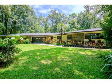 Ranch style home with large front yard at 15350 Scanio Dr, Spring Hill, FL 34610