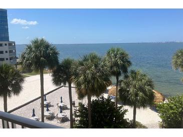 Stunning water view from private balcony with beach access at 2506 N Rocky Point Dr # 429, Tampa, FL 33607