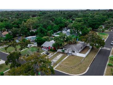 Aerial view of residential neighborhood at 1701 41St S St, St Petersburg, FL 33711