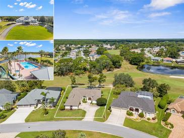 Luxury property with pool and golf course views at 9216 Tarleton Cir, Weeki Wachee, FL 34613