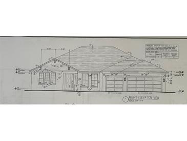 Charming single-story home with a two-car garage and inviting front porch at 189 Candlewick Ave, Spring Hill, FL 34608
