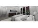 Bright bedroom with pool access and modern furnishings at 2733 S East Ave, Sarasota, FL 34239
