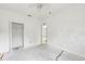Bedroom with ceiling fan, closet and an ensuite bathroom at 2781 Shady Ave, North Port, FL 34286