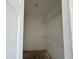 Image of a small closet with metal shelving installed at 2781 Shady Ave, North Port, FL 34286