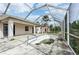 Spacious screened-in pool and patio area, perfect for outdoor entertaining and relaxation at 2781 Shady Ave, North Port, FL 34286