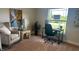 Home office with built-in desk and plenty of natural light at 1139 Euclid Rd, Venice, FL 34293