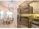 Kitchen with stainless steel appliances and breakfast nook at 4450 47Th W Ave # 202, Bradenton, FL 34210