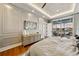 Main bedroom with water views and built-in dresser at 535 70Th St, Holmes Beach, FL 34217