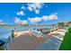 Private dock with spacious deck, perfect for boat lovers at 535 70Th St, Holmes Beach, FL 34217