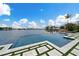 Expansive saltwater pool with gorgeous waterfront views at 535 70Th St, Holmes Beach, FL 34217