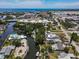 Wide aerial view of the property and surrounding area at 916 69Th W Ave, Bradenton, FL 34207