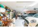 Spacious garage, providing plenty of room for vehicles and storage at 1130 Anclote Rd, Tarpon Springs, FL 34689