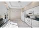 Bright kitchen with white cabinets and stainless steel appliances at 4063 Caddie E Dr, Bradenton, FL 34203
