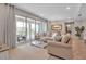 Bright and airy living room with comfortable seating and a view at 376 Aruba Cir # 301, Bradenton, FL 34209