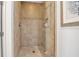 Modern shower with glass enclosure and neutral tile at 376 Aruba Cir # 301, Bradenton, FL 34209