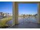 Private balcony overlooking a pond and community at 3426 79Th Street W Cir # 202, Bradenton, FL 34209