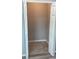 A large walk-in closet with gray walls and wood-look flooring at 11261 3Rd Ave, Punta Gorda, FL 33955