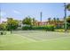 Well-maintained tennis court at 1801 Gulf N Dr # 248, Bradenton Beach, FL 34217
