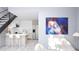 Open living room with kitchen view and modern decor at 2170 Robinhood Street # C1-312, Sarasota, FL 34231