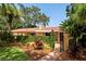 Charming single story home with lush landscaping and a gated entrance at 1713 North Dr, Sarasota, FL 34239
