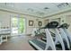 Fitness center with treadmills and other exercise equipment at 401 N Point Rd # 901, Osprey, FL 34229