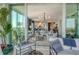 View from balcony of living room with water views at 401 N Point Rd # 901, Osprey, FL 34229