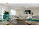 Closeup of a beautifully set dining table, showcasing elegant place settings at 676 Key Royale Drive, Holmes Beach, FL 34217