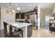 Modern kitchen with stainless steel appliances and island at 27855 Arrowhead Cir, Punta Gorda, FL 33982