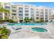 The condo complex boasts a sparkling pool and hot tub at 1709 N Tamiami Trl # 403, Sarasota, FL 34234