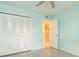 Bedroom with built-in closet and access to living area at 25275 Rampart Blvd # 303, Punta Gorda, FL 33983