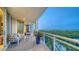 Serene balcony boasting scenic water views at 1300 Benjamin Franklin Dr # 701, Sarasota, FL 34236