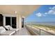 Spacious balcony with stunning water and golf course views at 3040 Grand Bay Blvd # 283, Longboat Key, FL 34228