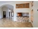Open kitchen with breakfast bar and tile flooring at 326 Saint George Ct # 14, Venice, FL 34293