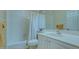 Clean bathroom with bathtub and shower at 12327 Thornhill Ct, Lakewood Ranch, FL 34202