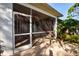 Screened patio, great for outdoor relaxation at 909 Barclay Ct, Venice, FL 34293