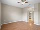 Spacious bedroom with wood floors and mirrored closet at 9505 Amberdale Ct # 201, Riverview, FL 33578