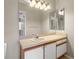Bathroom with a double vanity and large mirror at 9505 Amberdale Ct # 201, Riverview, FL 33578
