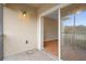 Private balcony with access to interior living space at 9505 Amberdale Ct # 201, Riverview, FL 33578