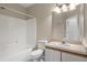Clean bathroom with a vanity, toilet and bathtub at 9505 Amberdale Ct # 201, Riverview, FL 33578