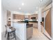 Modern kitchen with granite countertops and stainless steel appliances at 340 S Palm Ave # 15, Sarasota, FL 34236