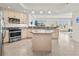 Modern kitchen with stainless steel appliances and granite countertops at 7820 34Th W Ave # 202, Bradenton, FL 34209