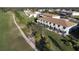 Aerial view of condos near a golf course at 26356 Nadir Rd # 101, Punta Gorda, FL 33983