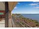 Spacious balcony overlooking a scenic waterfront view at 6460 Mourning Dove Dr # 302, Bradenton, FL 34210