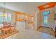 Open kitchen with island and breakfast nook, great for entertaining at 8146 Stirling Falls Cir, Sarasota, FL 34243