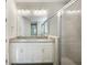 Bathroom with double vanity and large shower at 2275 Hamburg Ln, Punta Gorda, FL 33983